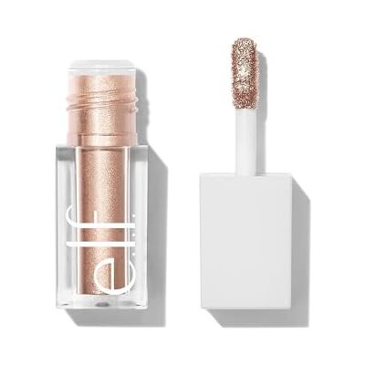 e.l.f. Liquid Metallic Eyeshadow, Effektvoller Lidschatten mit Metallischem Finish, Langanhaltende Formel auf Gel-Basis, Schnell Trocknend, Moon e.l.f. Liquid Metallic Eyeshadow, Effektvoller Lidschatten mit Metallischem Finish, Langanhaltende Formel auf Gel-Basis, Schnell Trocknend, Moon