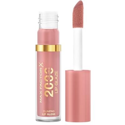 Max Factor 2000 Calorie Lip Glaze, farbiges Hochglanz-Lipgloss mit Volumen-Effekt, Nährstoffkomplex mit Hyaluron und Squalan, vegan, Fb. 085 Floral Cream, 4.4ml Max Factor 2000 Calorie Lip Glaze, farbiges Hochglanz-Lipgloss mit Volumen-Effekt, Nährstoffkomplex mit Hyaluron und Squalan, vegan, Fb. 085 Floral Cream, 4.4ml
