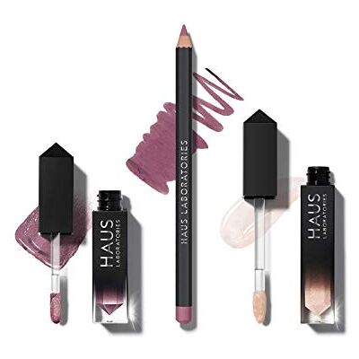Haus Laboratories Lady Gaga - Folyékony szemhéjpúderek és rúzs készlet Haus Laboratories Lady Gaga - Folyékony szemhéjpúderek és rúzs készlet