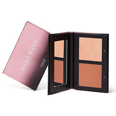 Haus Laboratories Head Rush Blush & Highlighter Duo - Arcpirosító és highlighter Haus Laboratories Head Rush Blush & Highlighter Duo - Arcpirosító és highlighter