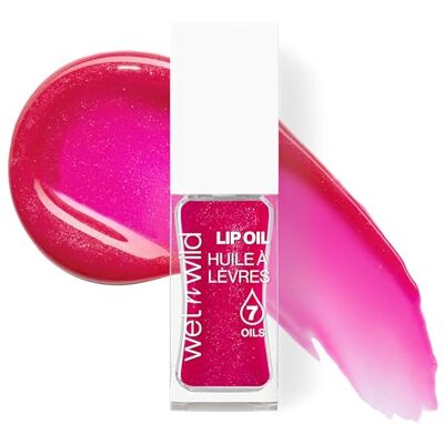 Wet n Wild Getöntes Lip Oil, Pflegendes & Nicht-Klebriges Rosa Lipgloss Mit 7 Natürlichen Ölen, Leichte Formel Für Spiegelähnlichen Glanzeffekt, Farbton Dress Code Wet n Wild Getöntes Lip Oil, Pflegendes & Nicht-Klebriges Rosa Lipgloss Mit 7 Natürlichen Ölen, Leichte Formel Für Spiegelähnlichen Glanzeffekt, Farbton Dress Code