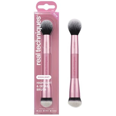 REAL TECHNIQUES Highlight & Detail Brush, 1 Count REAL TECHNIQUES Highlight & Detail Brush, 1 Count