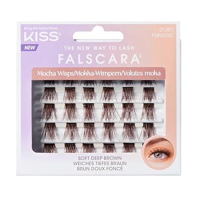 KISS Mesterséges szempillák Falscara Multi Wisps Mocha - False Eyelashes KISS Mesterséges szempillák Falscara Multi Wisps Mocha - False Eyelashes