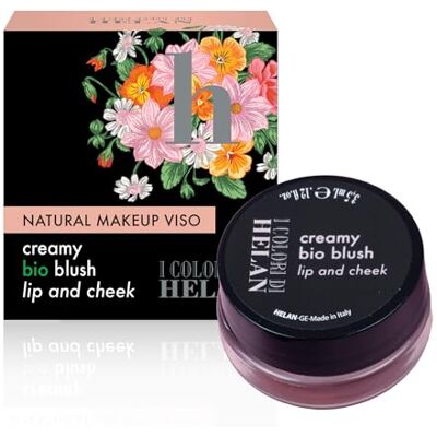 Helan I Colori di – Bio Cremiger Blush und Lippenbalsam für Wangen und Lippen, Terrakotta, Make Up mit Hoher Deckkraft, Echinacea-Extrakt und Öle Gesichts-make-up, Made in Italy, 3,5 ml Helan I Colori di – Bio Cremiger Blush und Lippenbalsam für Wangen und Lippen, Terrakotta, Make Up mit Hoher Deckkraft, Echinacea-Extrakt und Öle Gesichts-make-up, Made in Italy, 3,5 ml