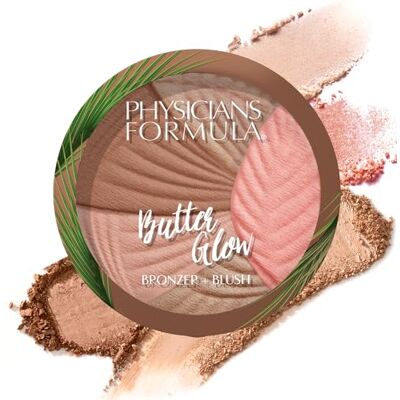 Physicians Formula Butter Glow Bronzer & Blush, 2-in-1 Cremiger Bronzer Puder mit Blush, Angereichert mit einer Aufhellenden & Feuchtigkeitsspendenden Buttermischung, Healthy Glow, 8,2 g Physicians Formula Butter Glow Bronzer & Blush, 2-in-1 Cremiger Bronzer Puder mit Blush, Angereichert mit einer Aufhellenden & Feuchtigkeitsspendenden Buttermischung, Healthy Glow, 8,2 g