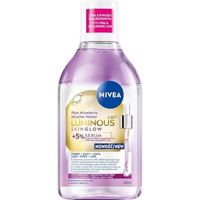 NIVEA LUMINOUS GLOW Micellar Water 400ml NIVEA LUMINOUS GLOW Micellar Water 400ml