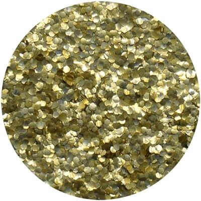 Eulenspiegel Glitter 6 g, Grober Glitzer, Gold Eulenspiegel Glitter 6 g, Grober Glitzer, Gold