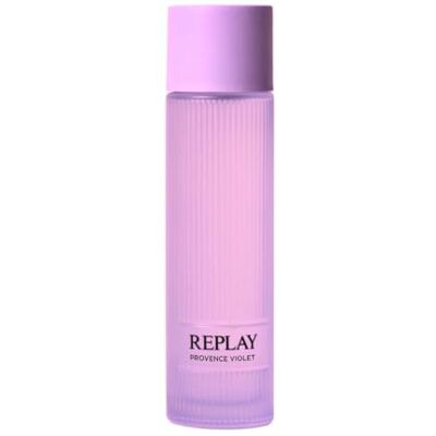 Replay Earth Made Provence Violet Eau de Toilette für Damen, 200 ml, blumig, fruchtig und grün – mit Lavendel, Hibiskus, Patchouli und Tonkabohne Replay Earth Made Provence Violet Eau de Toilette für Damen, 200 ml, blumig, fruchtig und grün – mit Lavendel, Hibiskus, Patchouli und Tonkabohne