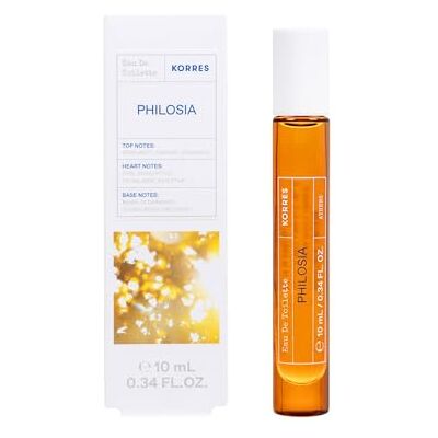 KORRES PHILOSIA Eau de Toilette für Herren und Damen, holzig, aromatisch & fruchtiger unisex Duft, vegan, 10 ml KORRES PHILOSIA Eau de Toilette für Herren und Damen, holzig, aromatisch & fruchtiger unisex Duft, vegan, 10 ml