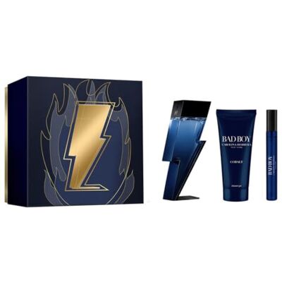 Carolina Herrera Bad Boy Cobalt Geschenkset Eau de Parfum 100 ml (enthält 100 ml EDP, 100 ml Duschgel und 10 ml Reisespray) Carolina Herrera Bad Boy Cobalt Geschenkset Eau de Parfum 100 ml (enthält 100 ml EDP, 100 ml Duschgel und 10 ml Reisespray)