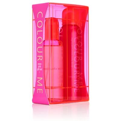 COLOUR ME Neon Pink Perfume for Women. 100ml Eau de Parfum & 150ml Body Spray Twin Perfume Gift Set Women. Luxury Fragrance Ladies Perfume Set, Long Lasting Womens Perfumes by Milton-Lloyd COLOUR ME Neon Pink Perfume for Women. 100ml Eau de Parfum & 150ml Body Spray Twin Perfume Gift Set Women. Luxury Fragrance Ladies Perfume Set, Long Lasting Womens Perfumes by Milton-Lloyd