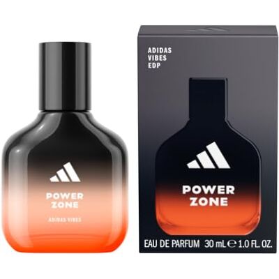 adidas Vibes Power Zone Eau de Parfum, kraftvoller Herrenduft mit würzigen Noten und natürlichen ätherischen Ölen, 30ml adidas Vibes Power Zone Eau de Parfum, kraftvoller Herrenduft mit würzigen Noten und natürlichen ätherischen Ölen, 30ml