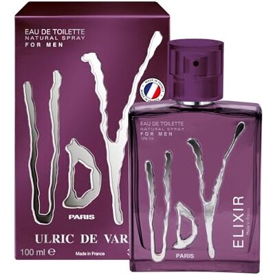 Ulric de Varens Eau de Toilette UDV Elixir – Orientalisch holzig fruchtig – Herrenduft – Zerstäuber – Made in France – 100 ml Ulric de Varens Eau de Toilette UDV Elixir – Orientalisch holzig fruchtig – Herrenduft – Zerstäuber – Made in France – 100 ml