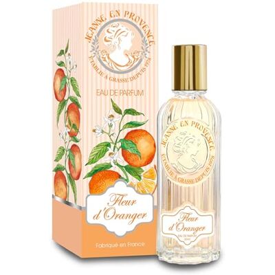 Jeanne En Provence – Damenparfüm Orangenblüte – Eau de Parfum – 60 ml Sprühflasche – Hergestellt in Grasse Jeanne En Provence – Damenparfüm Orangenblüte – Eau de Parfum – 60 ml Sprühflasche – Hergestellt in Grasse