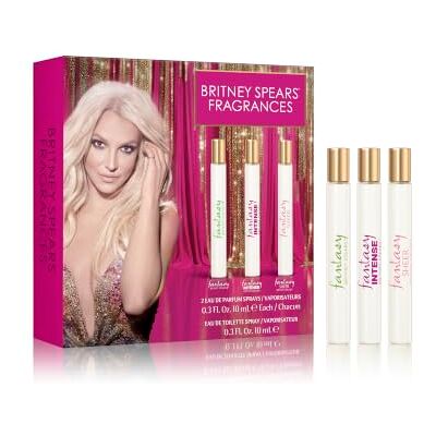 Britney Spears Geschenkset für Damen 3 Düfte je 10 ml Fantasy EDP, F Intense EDPI, F Sheer EDT Britney Spears Geschenkset für Damen 3 Düfte je 10 ml Fantasy EDP, F Intense EDPI, F Sheer EDT