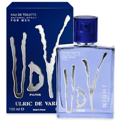 Ulric de Varens Udv Night For Men Edt Vapo, 100 ml Ulric de Varens Udv Night For Men Edt Vapo, 100 ml