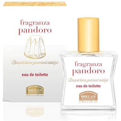 Helan Fragrance Pandoro – Damenparfüm Eau de Toilette Gourmand Weihnachten mit süßen Noten von Vanille, Puderzucker und Zitrone. Helan Fragrance Pandoro – Damenparfüm Eau de Toilette Gourmand Weihnachten mit süßen Noten von Vanille, Puderzucker und Zitrone.