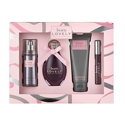 Parker Born Lovely EDP + Body Mist + Body Lotion 100ml + EDP 10ml Rollerball GIFTSET Parker Born Lovely EDP + Body Mist + Body Lotion 100ml + EDP 10ml Rollerball GIFTSET