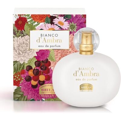 Helan , Ambre Blanc Damenduft mit würzigen und sinnlichen Noten, mit Iris und Farn, leichter Moschusduft für Frauen mit Weihrauch, hält 4-5 Stunden, Made in Italy, 100 ml Helan , Ambre Blanc Damenduft mit würzigen und sinnlichen Noten, mit Iris und Farn, leichter Moschusduft für Frauen mit Weihrauch, hält 4-5 Stunden, Made in Italy, 100 ml