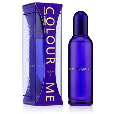 COLOUR ME Indigo Perfume for Women. 100ml Eau de Parfum. Luxury Fragrance Ladies Perfume, Long Lasting Womens Perfumes by Milton-Lloyd COLOUR ME Indigo Perfume for Women. 100ml Eau de Parfum. Luxury Fragrance Ladies Perfume, Long Lasting Womens Perfumes by Milton-Lloyd
