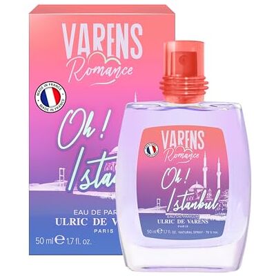 Ulric de Varens Varens Romance Oh! Istanbul Eau de Parfum, Zypern, Blume, Moschus, Damenduft, Zerstäuber, hergestellt in Frankreich, 50 ml Ulric de Varens Varens Romance Oh! Istanbul Eau de Parfum, Zypern, Blume, Moschus, Damenduft, Zerstäuber, hergestellt in Frankreich, 50 ml