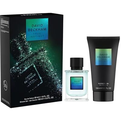 DAVID BECKHAM True Instinct Eau de Parfum und Duschgel Körperspray-Geschenkset für Männer, faszinierender, verführerischer Duft, 50 ml + 150 ml DAVID BECKHAM True Instinct Eau de Parfum und Duschgel Körperspray-Geschenkset für Männer, faszinierender, verführerischer Duft, 50 ml + 150 ml