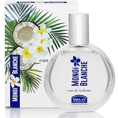Helan Monoi Blanche – Eau de Toilette für Damen, sonniger, blumiger und exotischer Duft mit Kokosnuss, Monoi, Ylang-Ylang, Tuberose, weißem Amber und Vanille, einhüllender Duft – 50 ml Helan Monoi Blanche – Eau de Toilette für Damen, sonniger, blumiger und exotischer Duft mit Kokosnuss, Monoi, Ylang-Ylang, Tuberose, weißem Amber und Vanille, einhüllender Duft – 50 ml