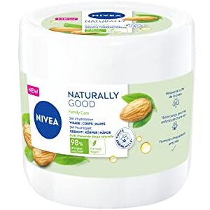 Nivea Naturally Good Családi Ápolás Mandula 450 ml - Testápoló Nivea Naturally Good Családi Ápolás Mandula 450 ml - Testápoló