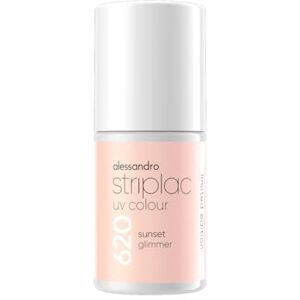 alessandro Striplac Uv Colour Sunset Glimmer Deckend & Kratzfest bis zu 15 Tage Leichtes Auftragen Schonende Abziehtechnologie Vegan 6,5ml alessandro Striplac Uv Colour Sunset Glimmer Deckend & Kratzfest bis zu 15 Tage Leichtes Auftragen Schonende Abziehtechnologie Vegan 6,5ml