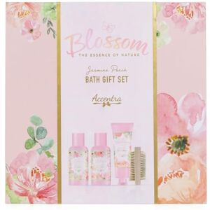 accentra Badeset BLOSSOM in wiederverwendbarer Geschenkbox, 100 ml Duschgel, 100 ml Bodylotion, 60 ml Hand- und Nagelcreme, Nagelbürste, Wellness Geschenkset für Frauen zu Geburtstag und Muttertag accentra Badeset BLOSSOM in wiederverwendbarer Geschenkbox, 100 ml Duschgel, 100 ml Bodylotion, 60 ml Hand- und Nagelcreme, Nagelbürste, Wellness Geschenkset für Frauen zu Geburtstag und Muttertag