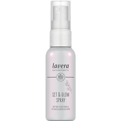 lavera Set & Glow Fixierspray 50 ml Fixiert das Make-up, natürliches Finish, feuchtigkeitsspendend, vegan, Naturkosmetik lavera Set & Glow Fixierspray 50 ml Fixiert das Make-up, natürliches Finish, feuchtigkeitsspendend, vegan, Naturkosmetik