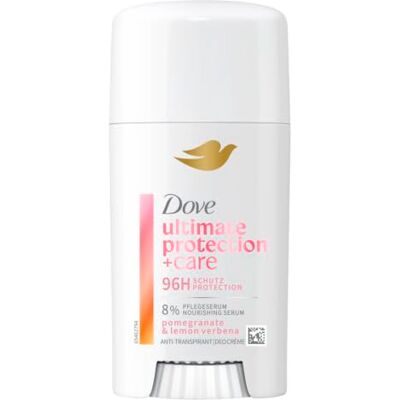 Dove ultimate protection + care Anti Transpirant Deo Creme Granatapfel- & Zitronenverbenenduft Deodorant für 96 Stunden extra starken Schutz mit 8% Pflegeserum 60 ml Dove ultimate protection + care Anti Transpirant Deo Creme Granatapfel- & Zitronenverbenenduft Deodorant für 96 Stunden extra starken Schutz mit 8% Pflegeserum 60 ml