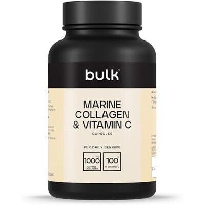 Bulk Meereskollagen & Vitamin C Kapseln, Packung mit 60 2160 mg Pro Portion Bulk Meereskollagen & Vitamin C Kapseln, Packung mit 60 2160 mg Pro Portion