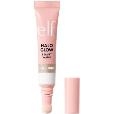 e.l.f. Halo Glow Highlight Beauty Wand, flüssiger Highlighter Wand für strahlende, leuchtende Haut, aufbaubare Formel, vegan und tierversuchsfrei, IRL Angel e.l.f. Halo Glow Highlight Beauty Wand, flüssiger Highlighter Wand für strahlende, leuchtende Haut, aufbaubare Formel, vegan und tierversuchsfrei, IRL Angel
