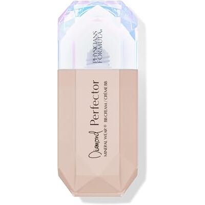 Physicians Formula Mineral Wear Diamond Perfector BB Cream, Getönte Feuchtigkeitscreme mit Diamantextrakt und Vitamin E, Leichte Deckkraft, Leuchtendes Finish, Fair to Light Physicians Formula Mineral Wear Diamond Perfector BB Cream, Getönte Feuchtigkeitscreme mit Diamantextrakt und Vitamin E, Leichte Deckkraft, Leuchtendes Finish, Fair to Light