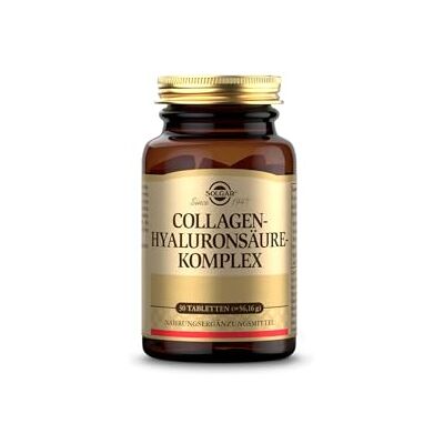SOLGAR ® Collagen-Hyaluronsäure-Komplex Mit patentiertem BioCell Collagen II® sowie Vitamin C 30 Tabletten für einen Monat SOLGAR ® Collagen-Hyaluronsäure-Komplex Mit patentiertem BioCell Collagen II® sowie Vitamin C 30 Tabletten für einen Monat