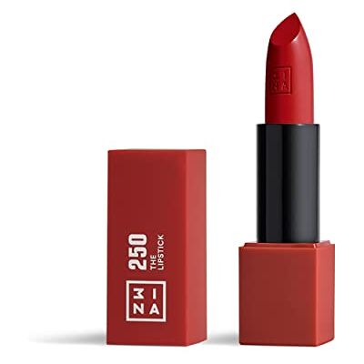 3ina The Lipstick 250 Wine red Matte Creamy Lip Colour Long Lasting Lipstick with Vitamin E & Shea Butter Vegan Cruelty Free 3ina The Lipstick 250 Wine red Matte Creamy Lip Colour Long Lasting Lipstick with Vitamin E & Shea Butter Vegan Cruelty Free