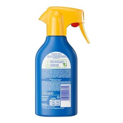 Sun Kids Spray Protect & Care LSF 50+ 250 ml, Sonnencreme 50 Kinder 3+ Jahre, Sonnenschutz 50 Kinder Spray extra wasserfest und schweißfest mit Panthenol, Vitamin C & E Sun Kids Spray Protect & Care LSF 50+ 250 ml, Sonnencreme 50 Kinder 3+ Jahre, Sonnenschutz 50 Kinder Spray extra wasserfest und schweißfest mit Panthenol, Vitamin C & E