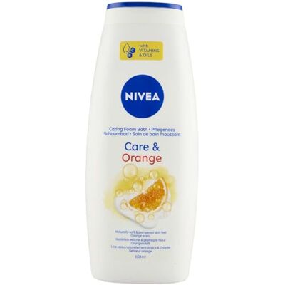 NIVEA Care & Orange Duschgel, feuchtigkeitsspendend, gesund, weich und gepflegt, mit Vitamin C und E, Avocadoöl und Orangenduft, pH-neutral, alle Hauttypen, 650 ml NIVEA Care & Orange Duschgel, feuchtigkeitsspendend, gesund, weich und gepflegt, mit Vitamin C und E, Avocadoöl und Orangenduft, pH-neutral, alle Hauttypen, 650 ml