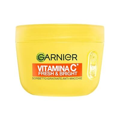Garnier Vitamin C Fresh and Bright, feuchtigkeitsspendende Sorbet-Creme Frische und ultraleichte Textur, mit Niacinamid und Vitamin C, vegane Formel Garnier Vitamin C Fresh and Bright, feuchtigkeitsspendende Sorbet-Creme Frische und ultraleichte Textur, mit Niacinamid und Vitamin C, vegane Formel