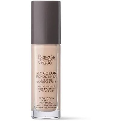 Bottega Verde Bottega Verde Fondotinta My Color - Második bőr hatás - Alapozó Bottega Verde Bottega Verde Fondotinta My Color - Második bőr hatás - Alapozó