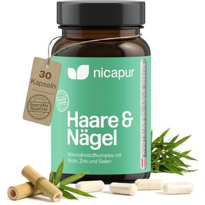 Nicapur Haj és köröm kapszulák - Vitaminok Nicapur Haj és köröm kapszulák - Vitaminok