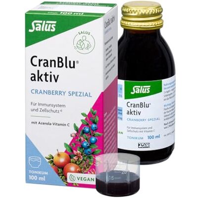 Salus CranBlu aktiv Cranberry-Spezial-Tonikum, 100 ml Lösung Salus CranBlu aktiv Cranberry-Spezial-Tonikum, 100 ml Lösung
