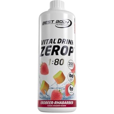 Best Body Nutrition Vital Drink Zerop (1000ml) Strawberry Rhubarb Intra- & Post-Workout Intra-Workout Best Body Nutrition Vital Drink Zerop (1000ml) Strawberry Rhubarb Intra- & Post-Workout Intra-Workout