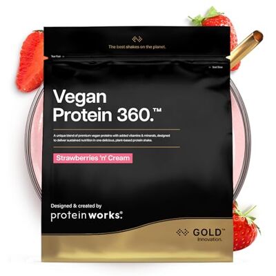 The Protein Works Vegán Fehérjepor - 25g, Eper The Protein Works Vegán Fehérjepor - 25g, Eper