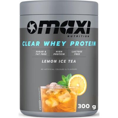 MaxiNutrition Clear Whey Protein Dose 300g Lemon IceTea Clear Whey mit 24g Protein und Vitamin B6, ebenfalls Zucker und Fettfrei MaxiNutrition Clear Whey Protein Dose 300g Lemon IceTea Clear Whey mit 24g Protein und Vitamin B6, ebenfalls Zucker und Fettfrei