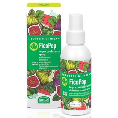 Helan I Sorbetti FicoPop – Parfümiertes Wasserspray für Körper und Gesicht, erfrischend, belebend mit Vitamin C, Wassermelone und Feige, leicht, natürlich, alkoholfrei und feuchtigkeitsspendend mit Helan I Sorbetti FicoPop – Parfümiertes Wasserspray für Körper und Gesicht, erfrischend, belebend mit Vitamin C, Wassermelone und Feige, leicht, natürlich, alkoholfrei und feuchtigkeitsspendend mit