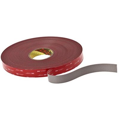 3M VHB Klebebänder, 4936 P, 12 mm x 33 m, 0,6 mm, Grau, Schutzabdeckung: Papier (6-er Pack) 3M VHB Klebebänder, 4936 P, 12 mm x 33 m, 0,6 mm, Grau, Schutzabdeckung: Papier (6-er Pack)