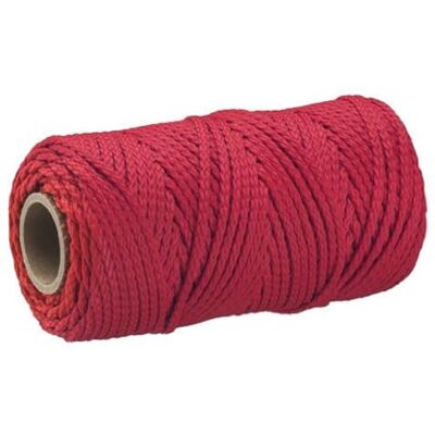 Connex Mehrzweckseil 1,7 mm x 100 m, Polypropylen, rot, DY2702849 Connex Mehrzweckseil 1,7 mm x 100 m, Polypropylen, rot, DY2702849