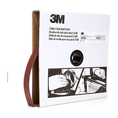 3M Allzwecktuchrolle 314D, 2,5 cm x 45 m, P320 J-weight 3M Allzwecktuchrolle 314D, 2,5 cm x 45 m, P320 J-weight